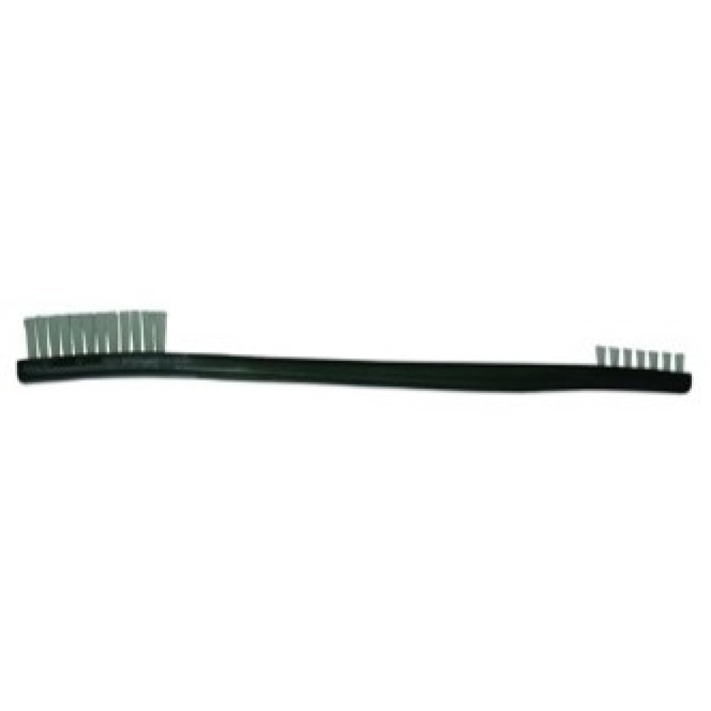 Dual Head Detail Brush, White Nylon