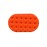 Hand Polishing Orange Foam Applicator Hand Polishing Orange Foam Applicator