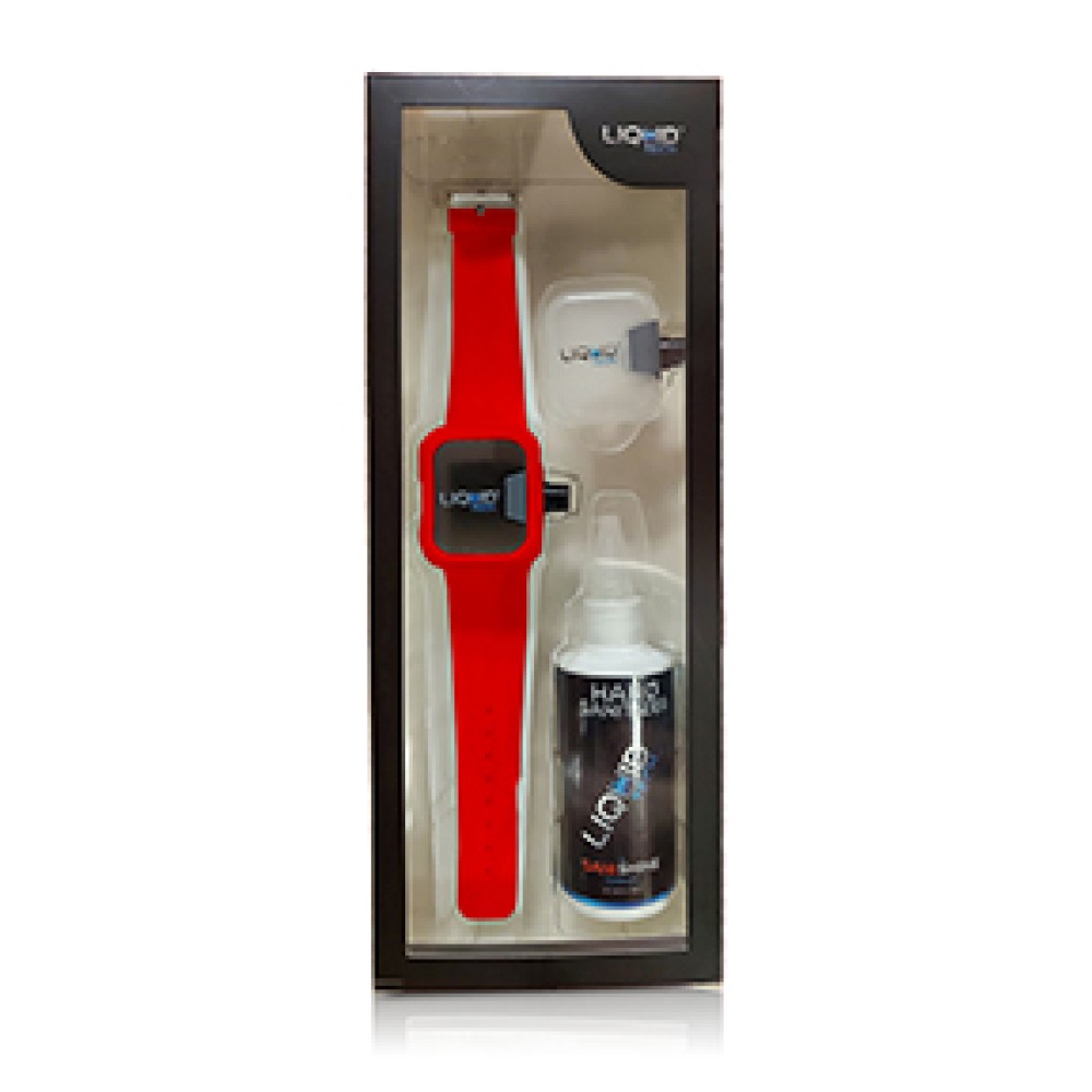 Hand Sanitizer Sani Watch Kit Red (L)